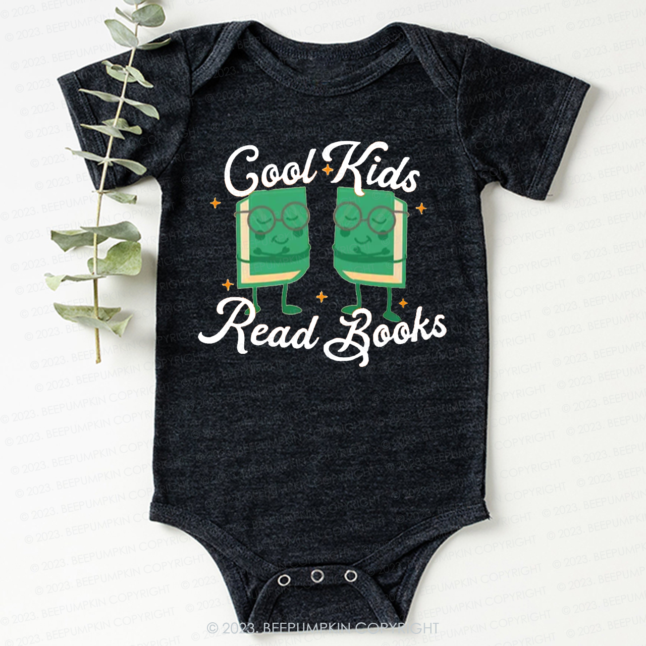 Cool Kids Read Books Funny Bodysuit For Baby
