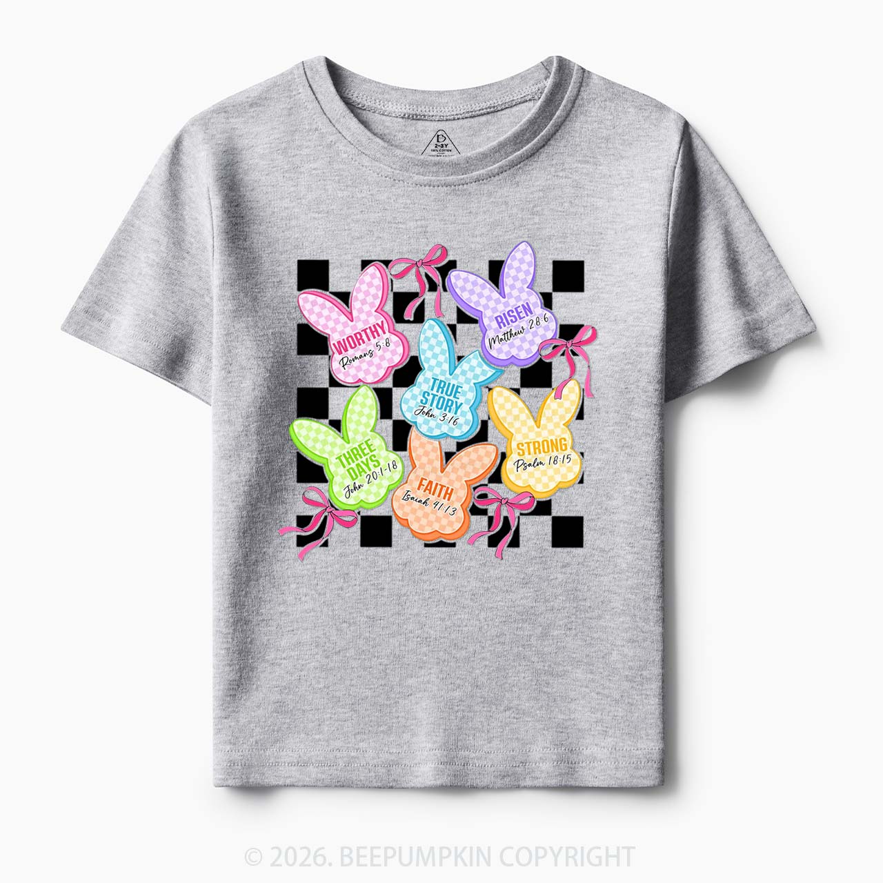 Christian Bunny A Lot Can Happen In Three Days Toddler&Kid's Tees