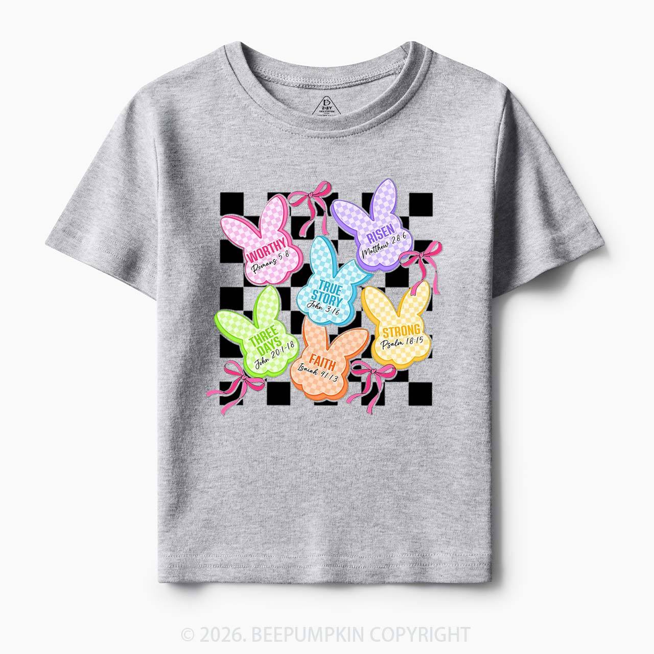 Christian Bunny A Lot Can Happen In Three Days Toddler&Kid's Tees