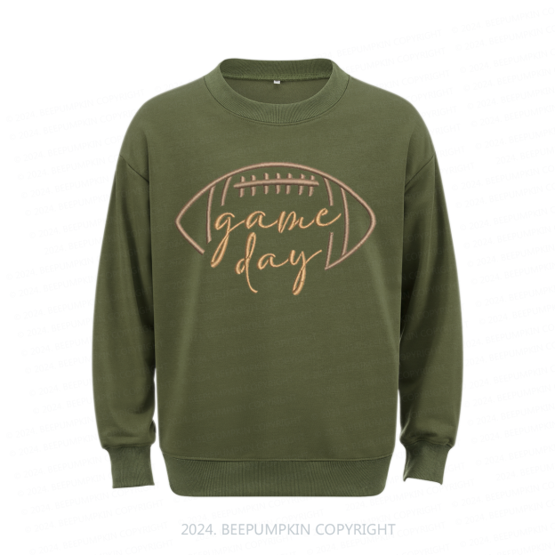 Embroidered Game Day Sweatshirt