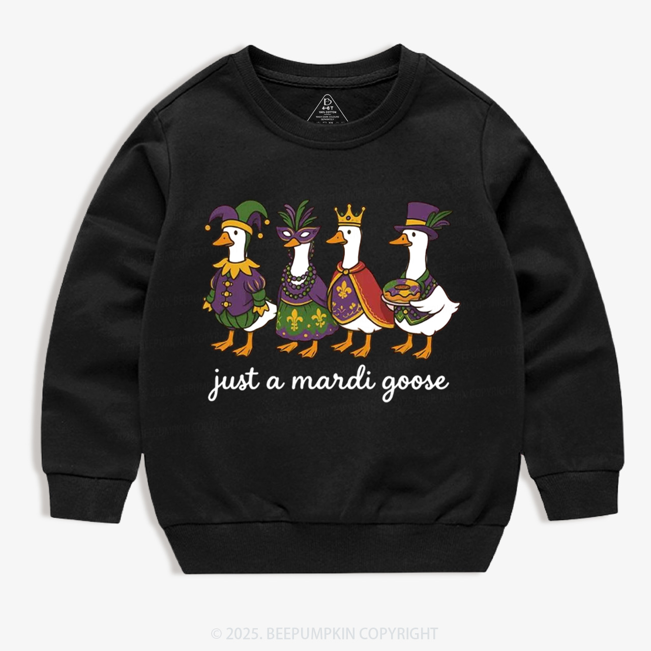 Just A Mardi Goose Kid's Sweatshirt