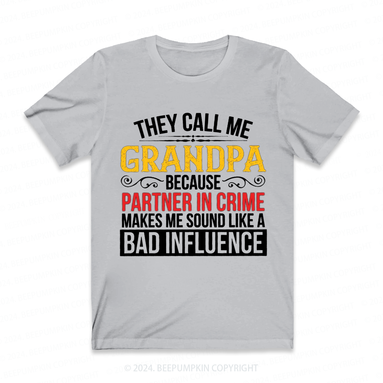 They Call Me Grandpa Gift Shirt Beepumpkin 