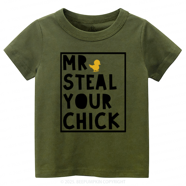 Mr Steal Your Chick Easter Toddler&Kid's Tees Beepumpkin