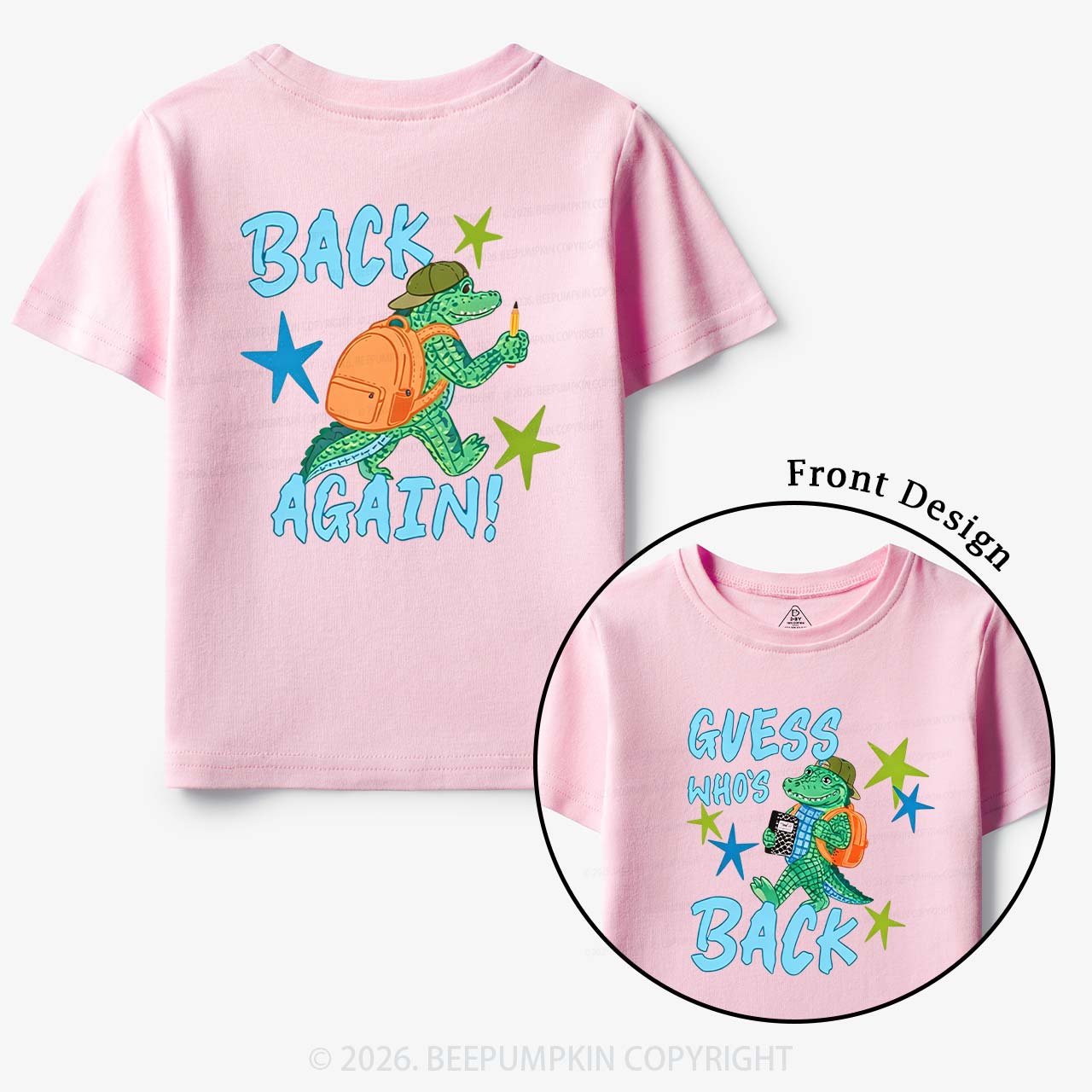 Guess Who's Back Gator Toddler&Kid's Tees
