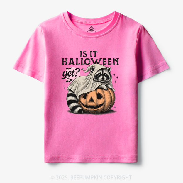 Is It Halloween yet ? Toddler&Kid's Tees Beepumpkin