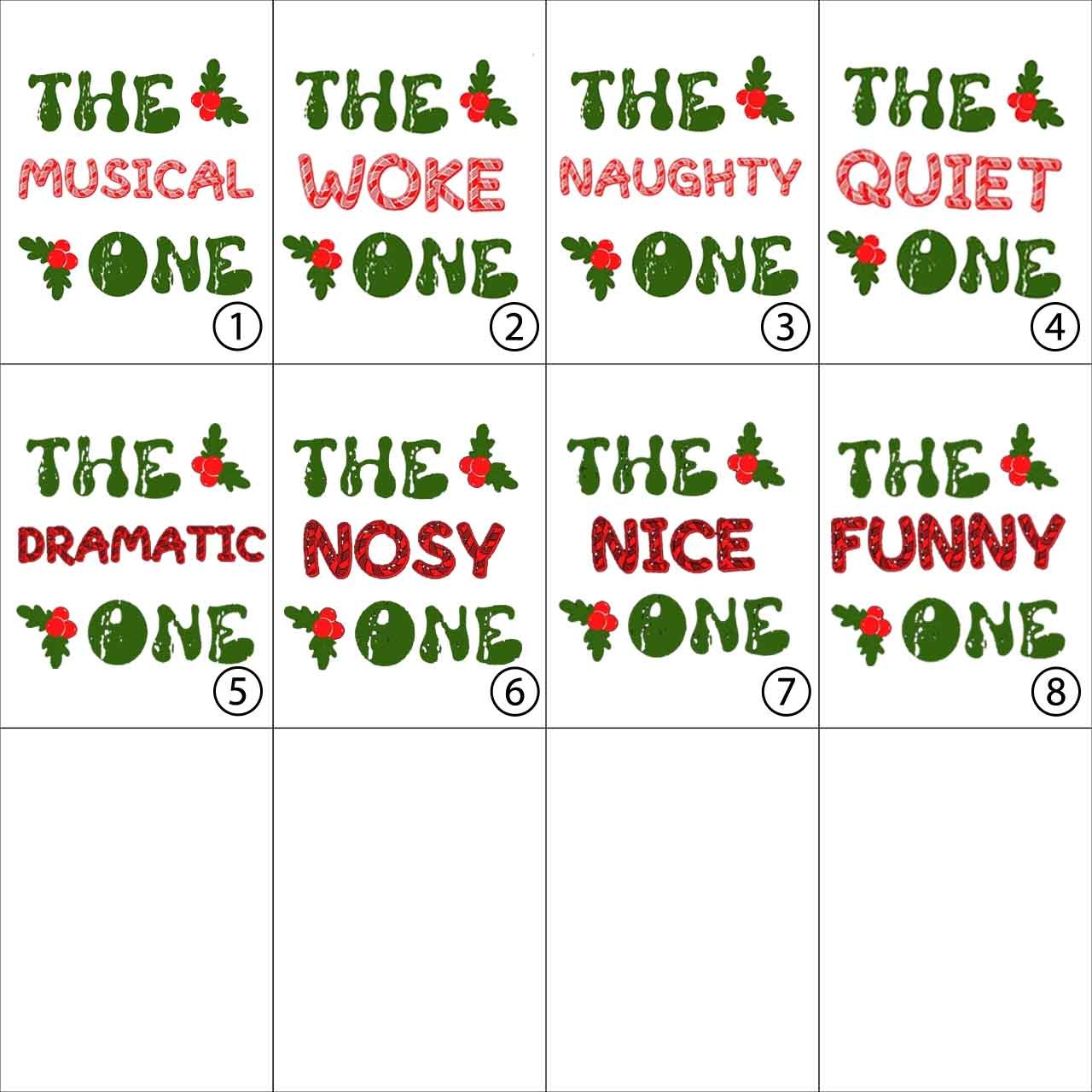 Personalized The One Family Christmas Pajamas Beepumpkin