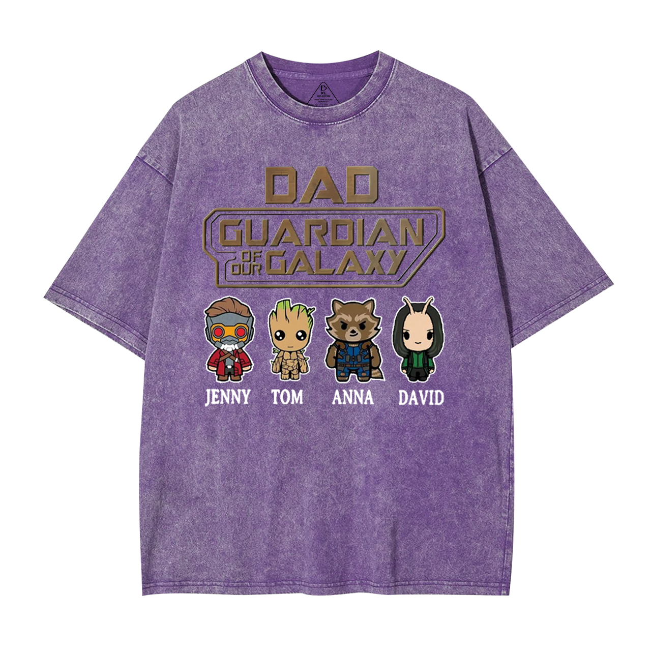 Personalized Guardian Of Our Galaxy SW Washed T-Shirts
