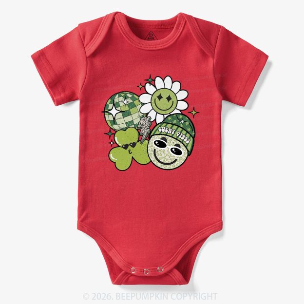 Disco Lucky Vibes Bodysuit For Baby