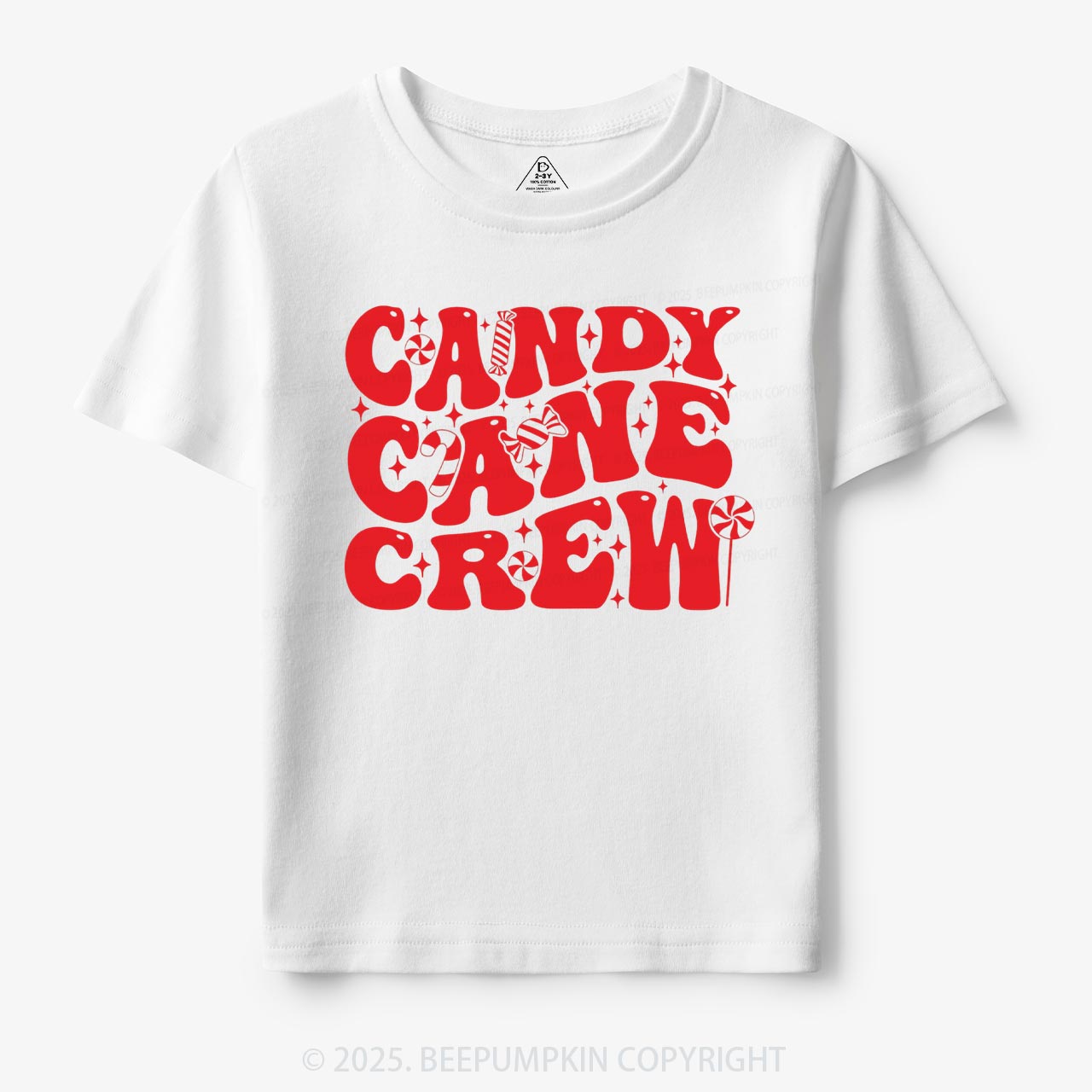 Candy Cane Crew Toddler&Kid's Tees Beepumpkin