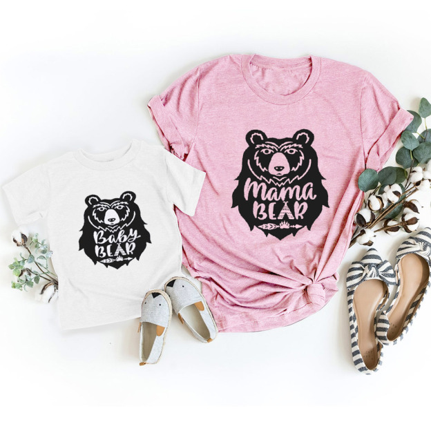 Mama Bear Baby Bear Mom&Me Shirt