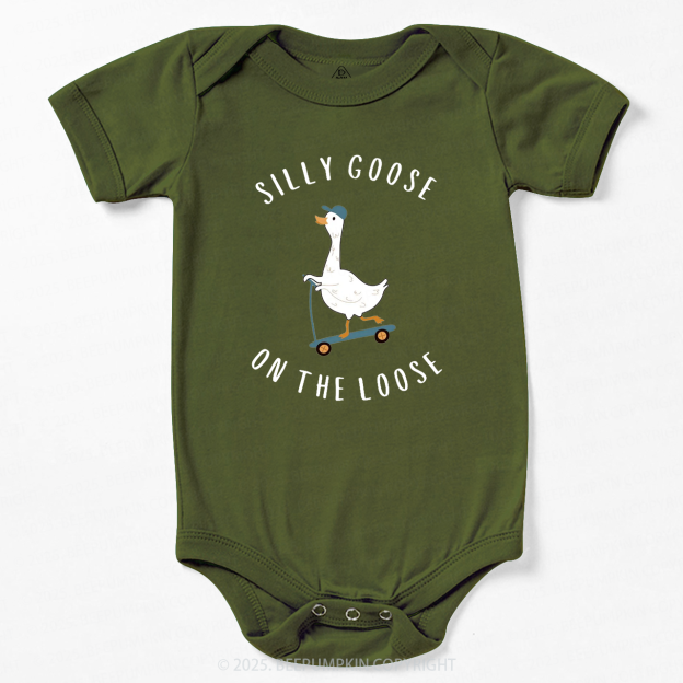 Silly Goose On The Loose Bodysuit Beepumpkin 3