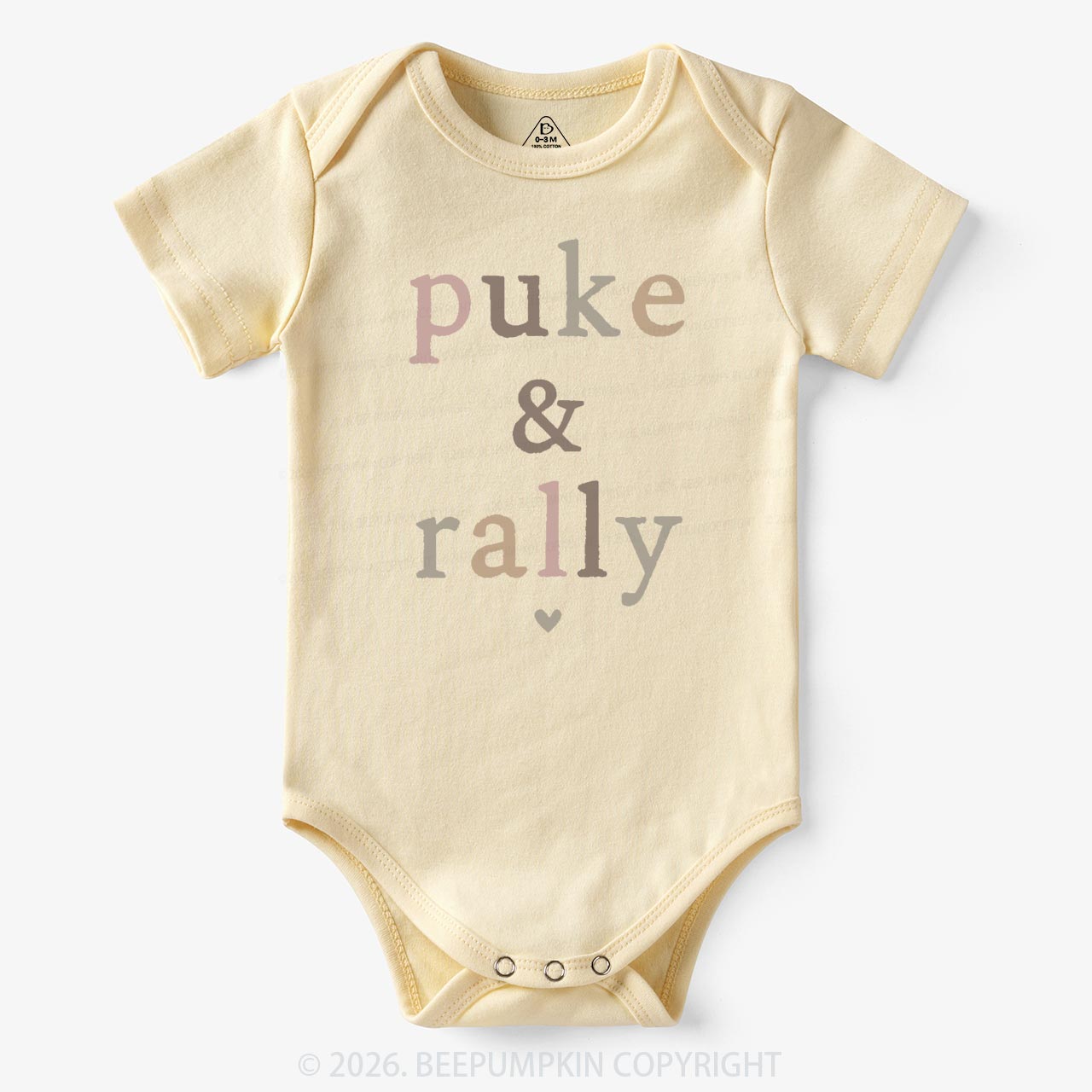 Puke & Rally Baby Bodysuit