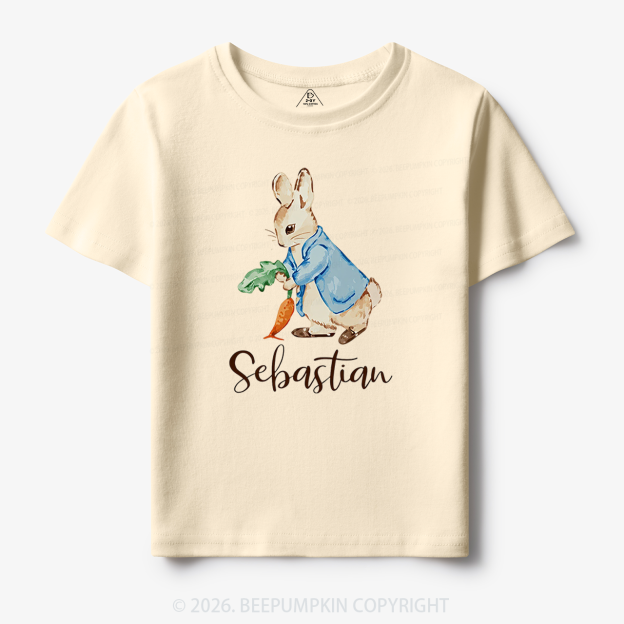 Personalized Little Bunny & Carrot Club Toddler&Kid's Tees