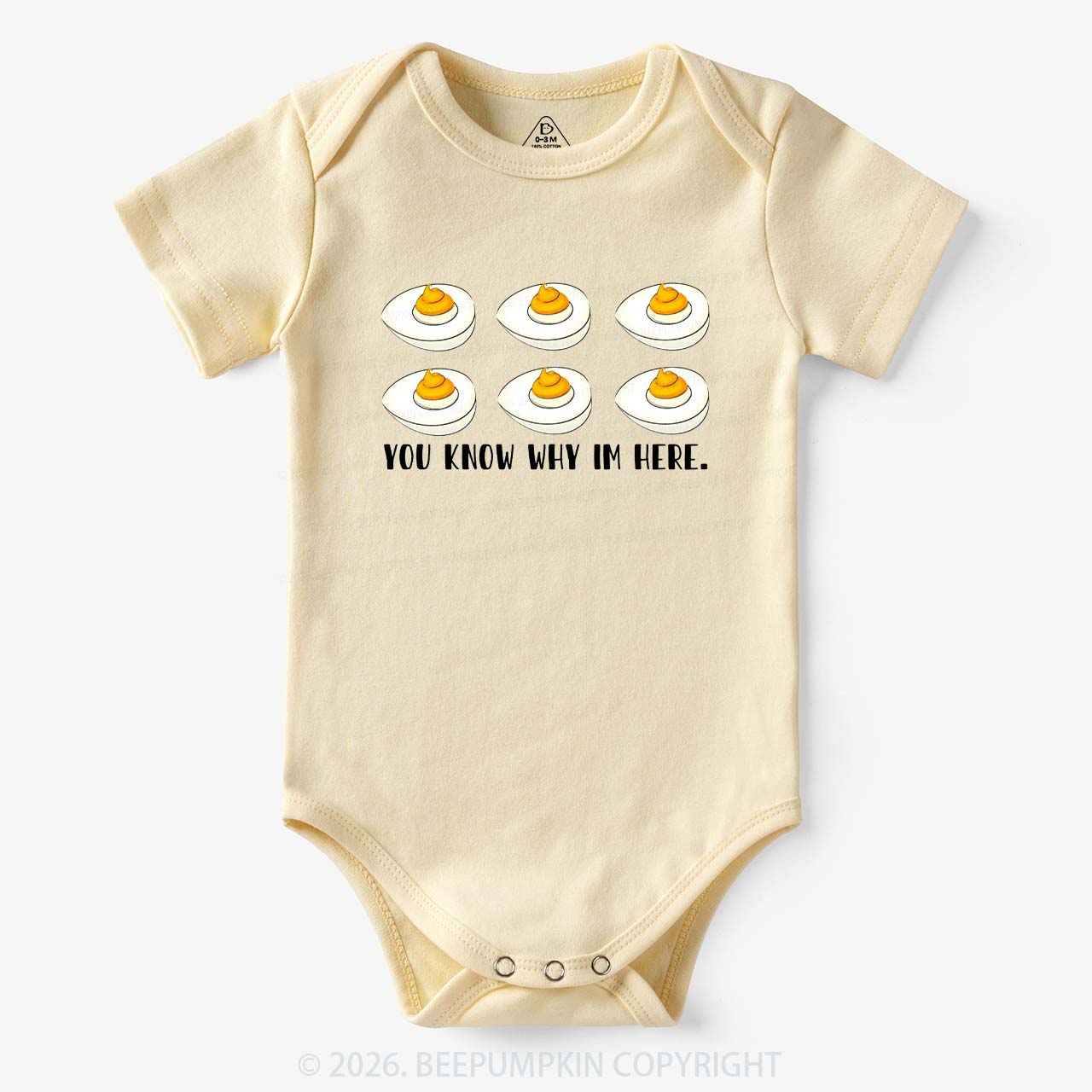 You Know Why I'm Here Funny Baby Bodysuit