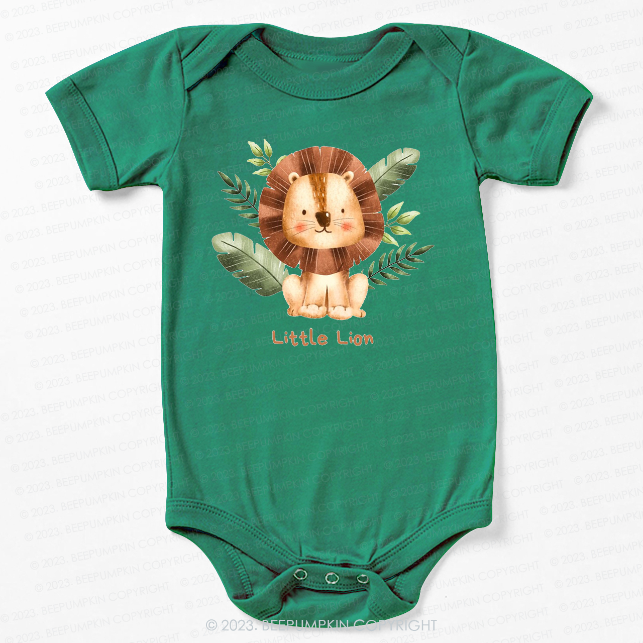 Little Lion Funny Animal Bodysuit For Baby