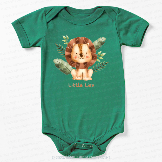 Little Lion Funny Animal Bodysuit For Baby