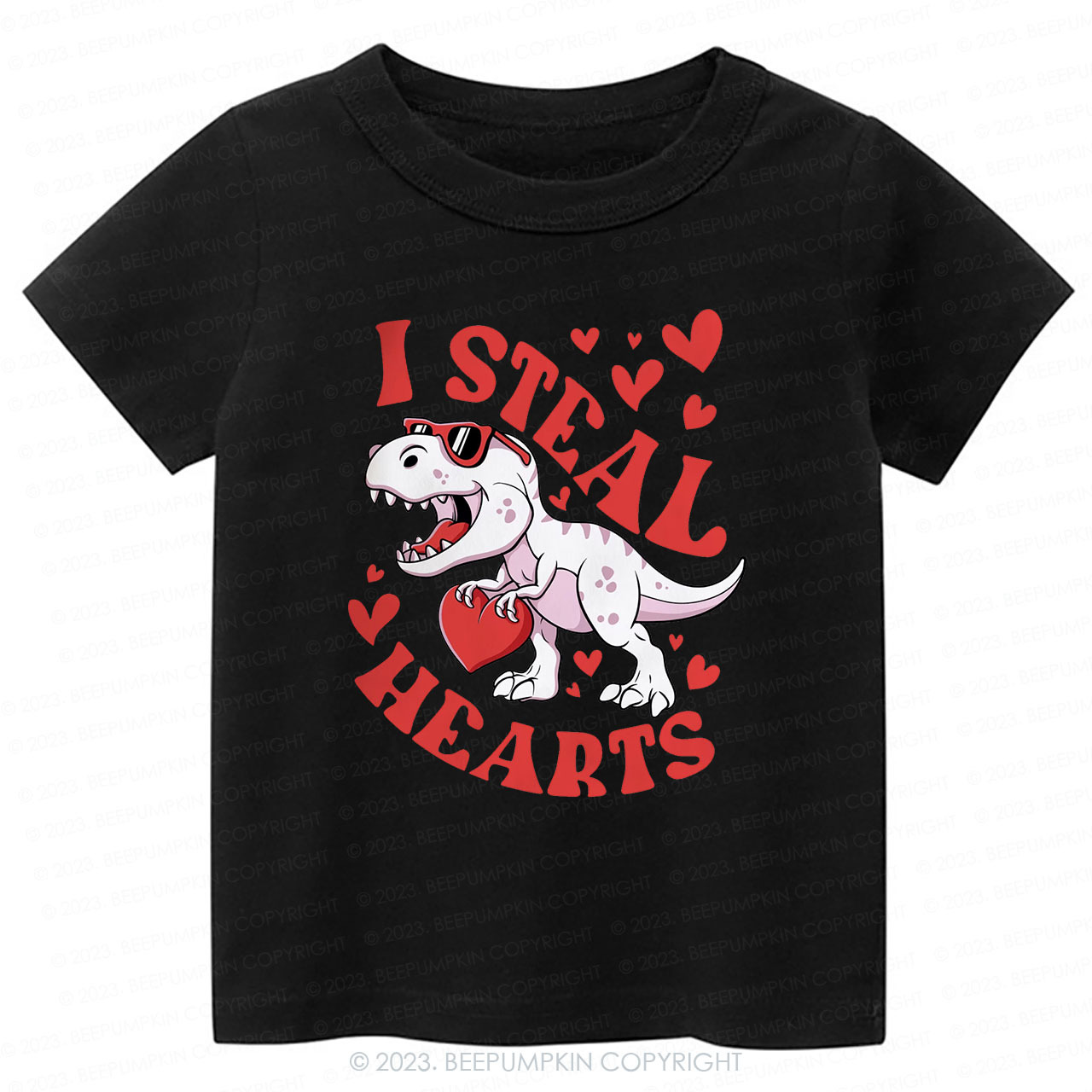 I Steal Hearts Valentine's Day Kids Tees