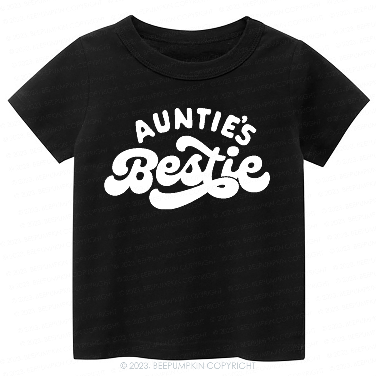 Cute  Auntie's Bestie -Toddler Tees
