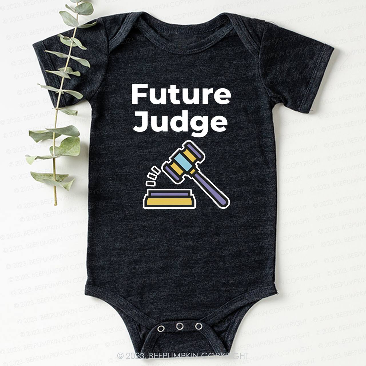 Funny Baby Future Judge Bodysuit For Baby