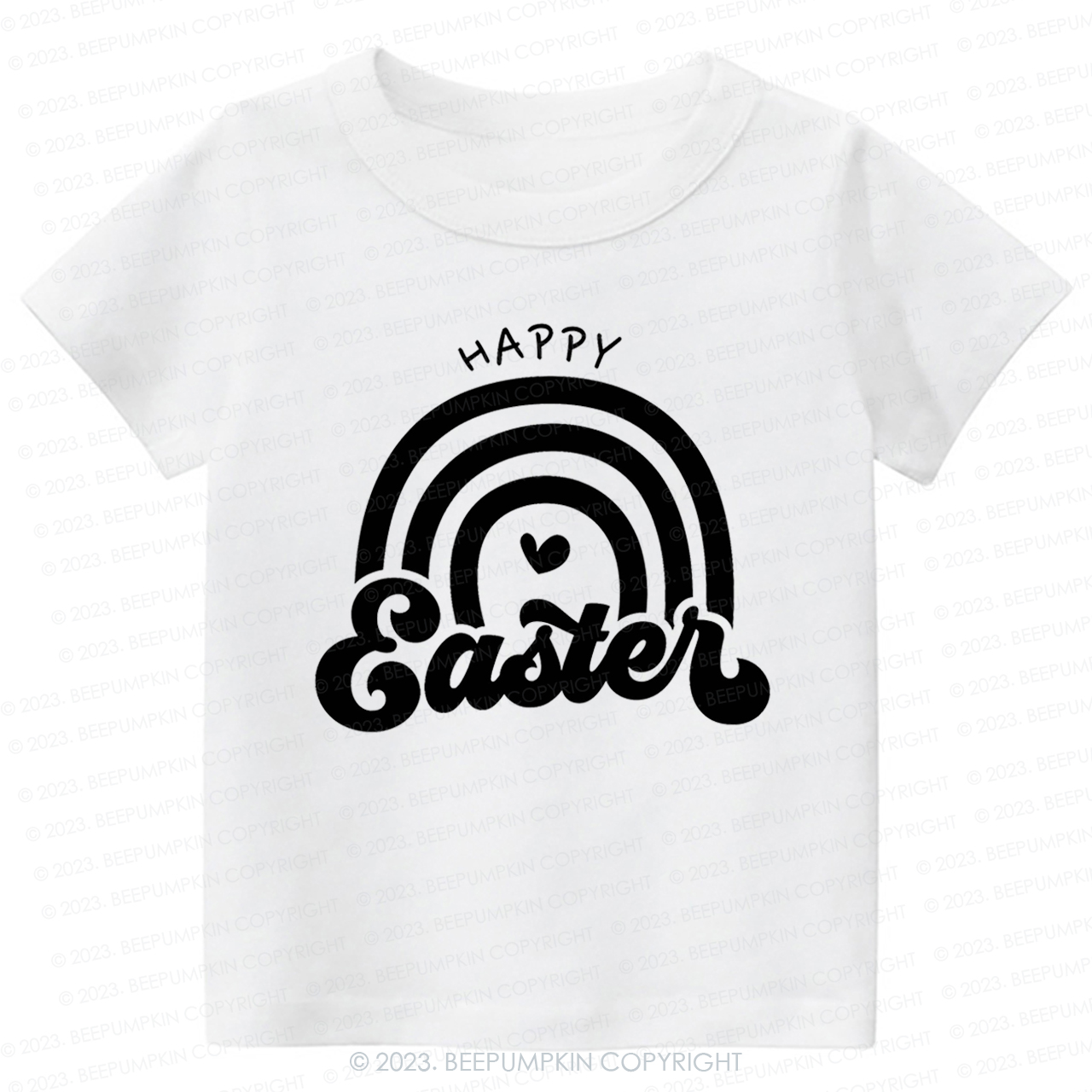 Happy Easter Rainbow -Toddler Tees