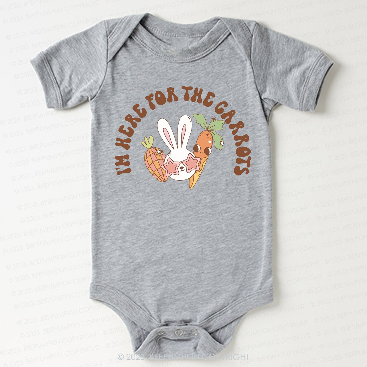 I'm Here For The Carrots Bodysuit For Baby