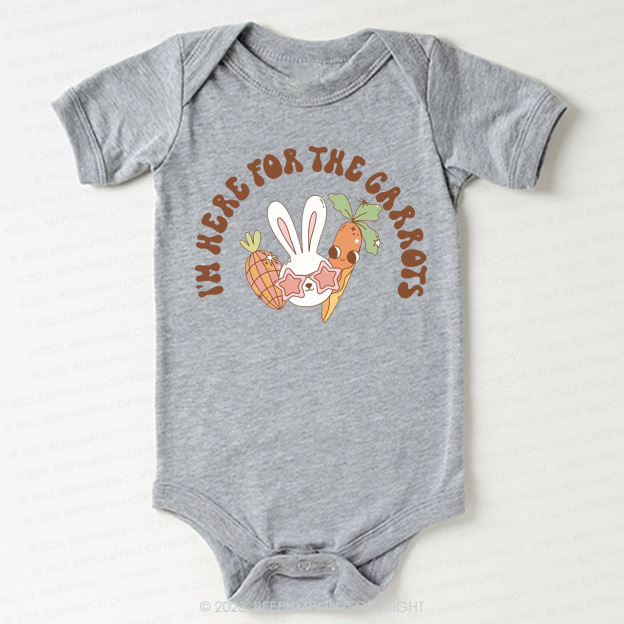 I'm Here For The Carrots Bodysuit For Baby