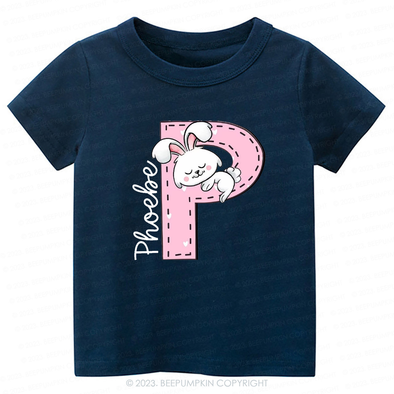 Custom Name Easter Bunny -Toddler Tees