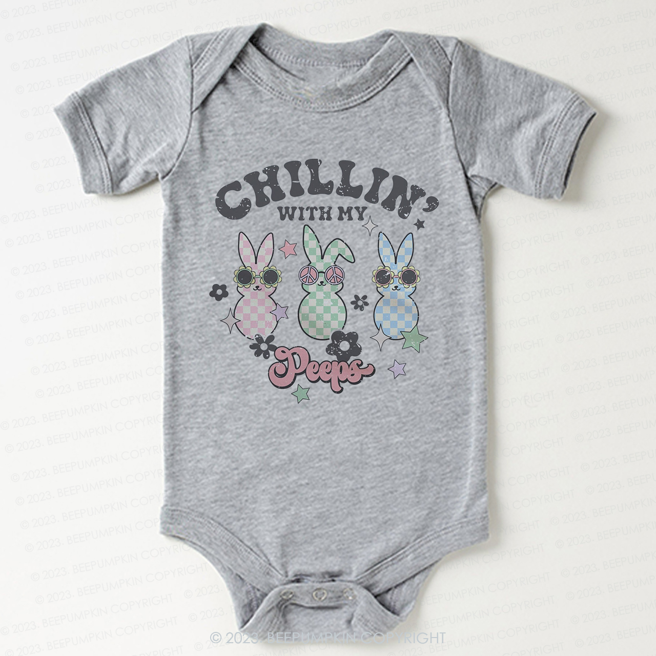  Chillin' with My Peeps Bodysuit For Baby