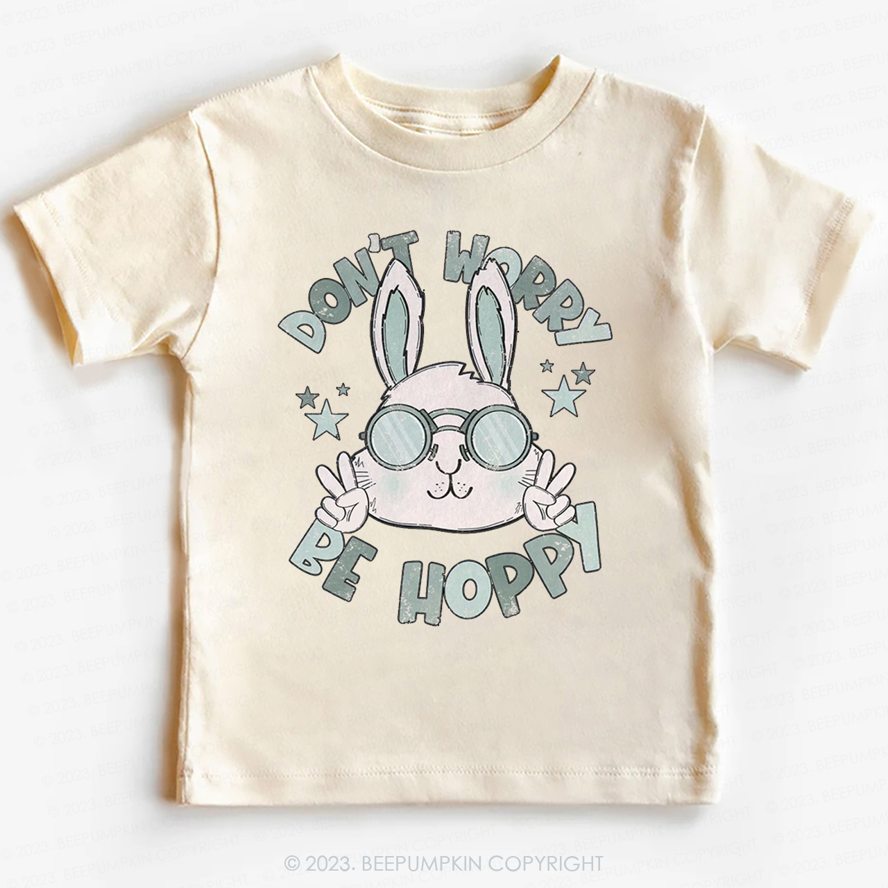 Don't Worry Be Hoppy -Toddler Tees