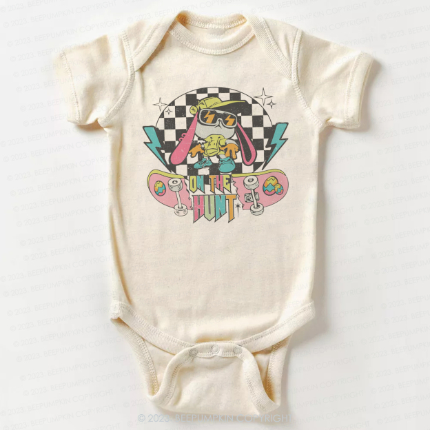 On The Hunt Kids Retro Bodysuit For Baby