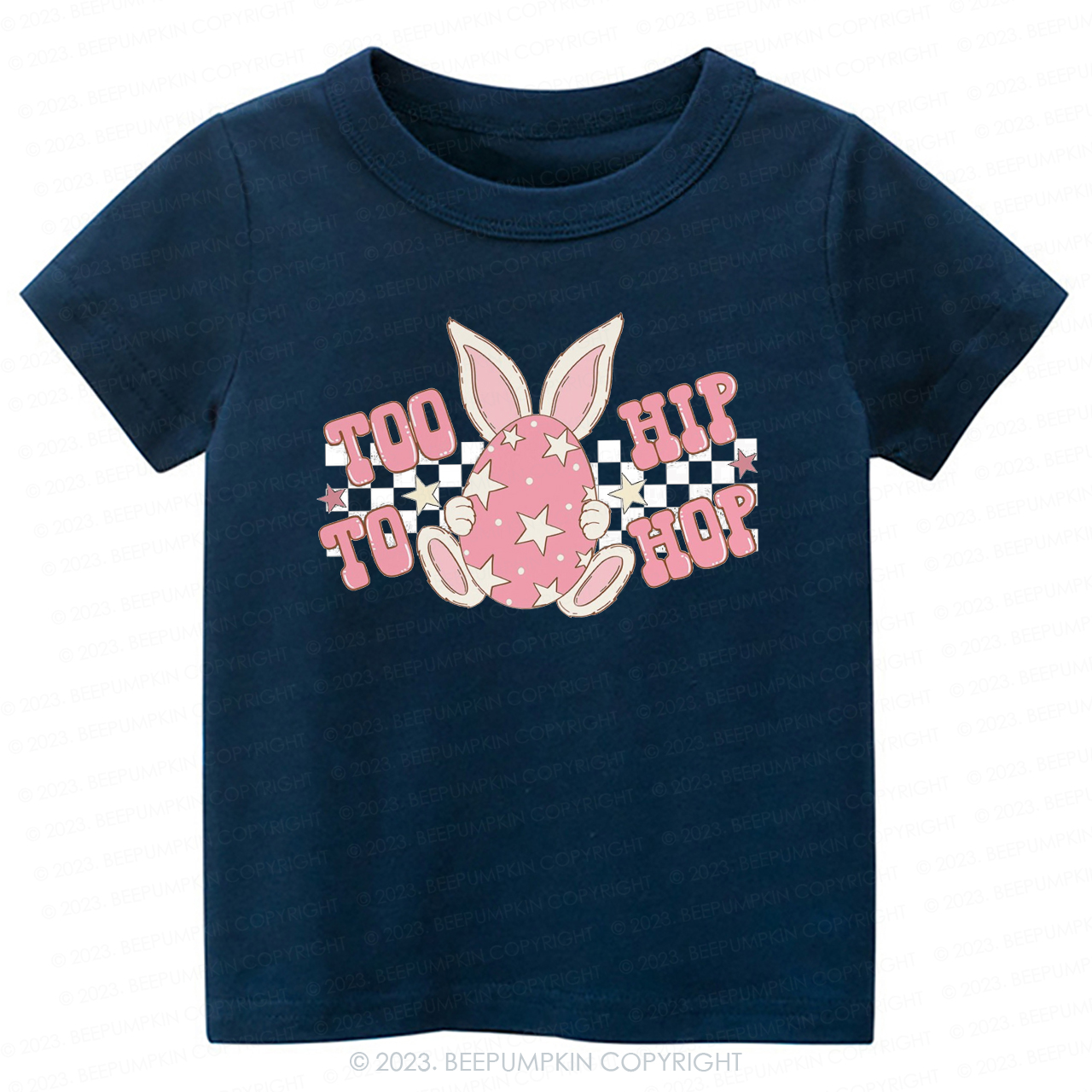 Too Hip To Hop Pink Kids-Toddler Tees