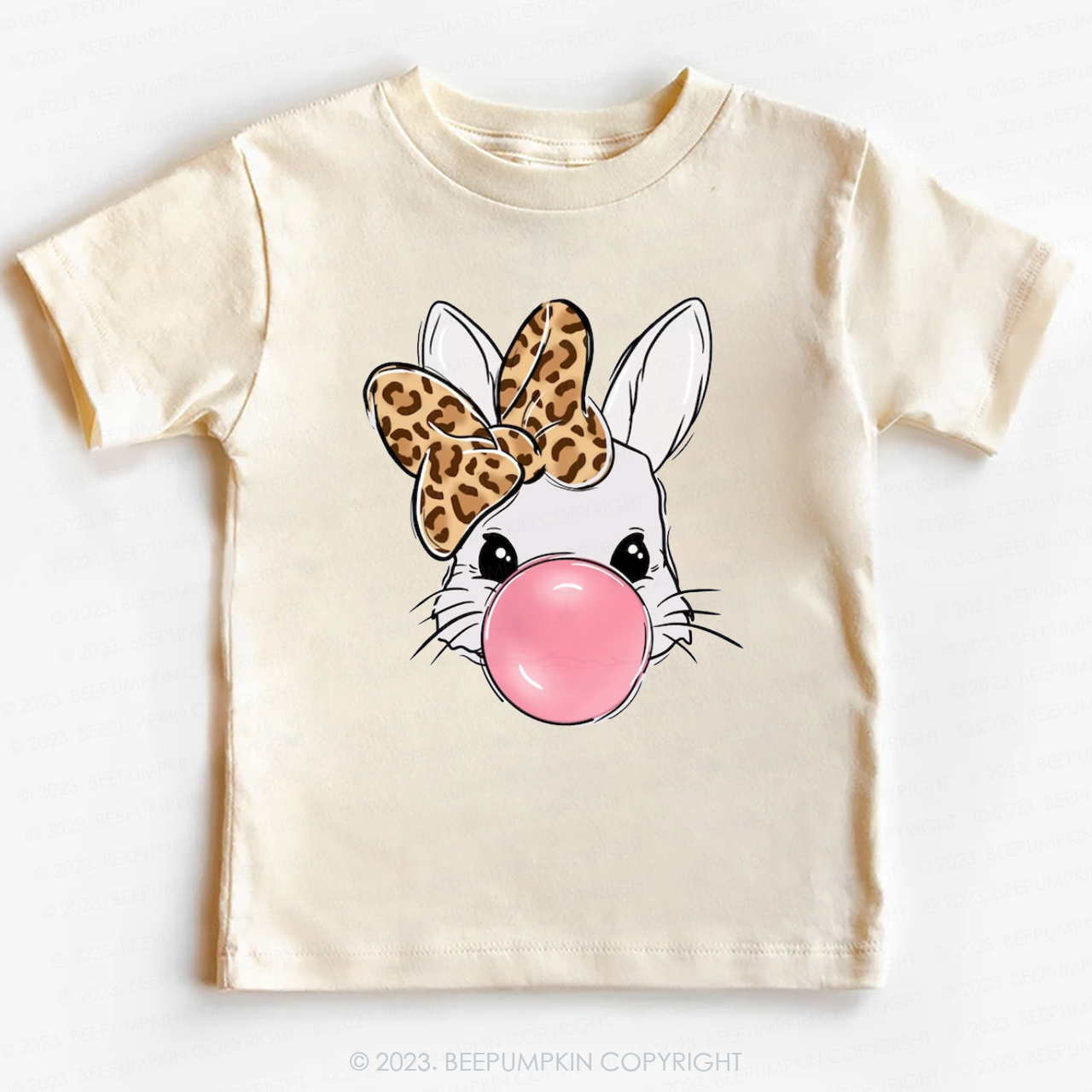 Bubble Gum Bunny-Toddler Tees