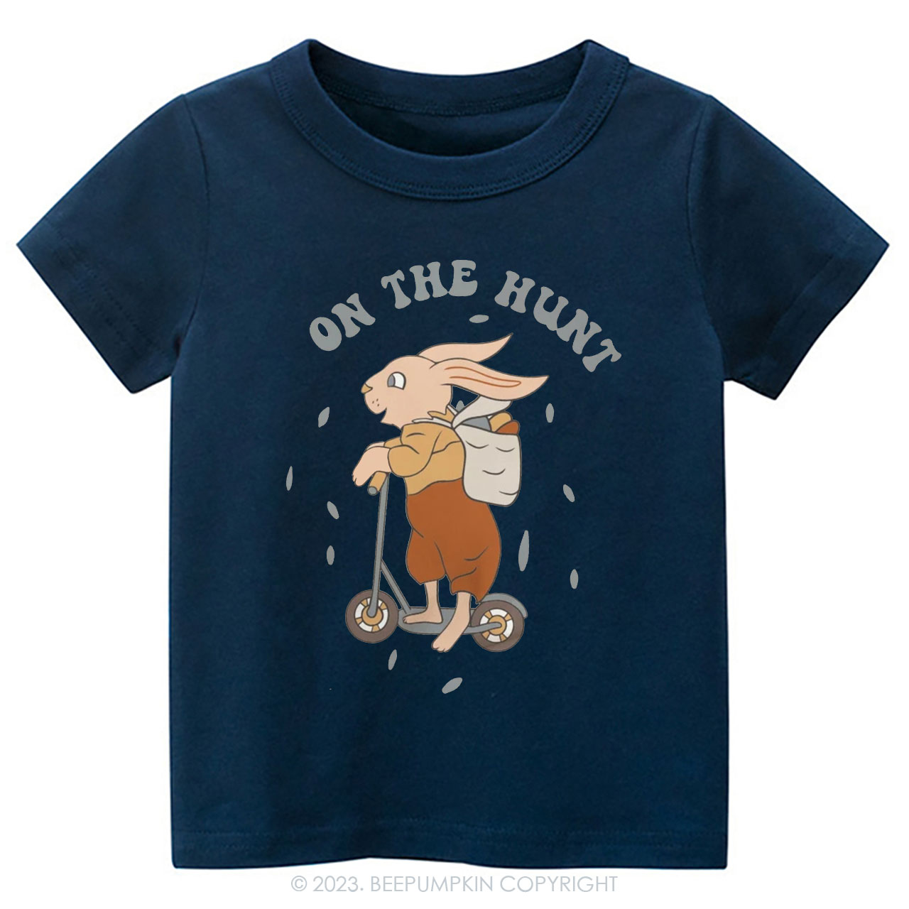 On The Hunt Easter Toddler Tees