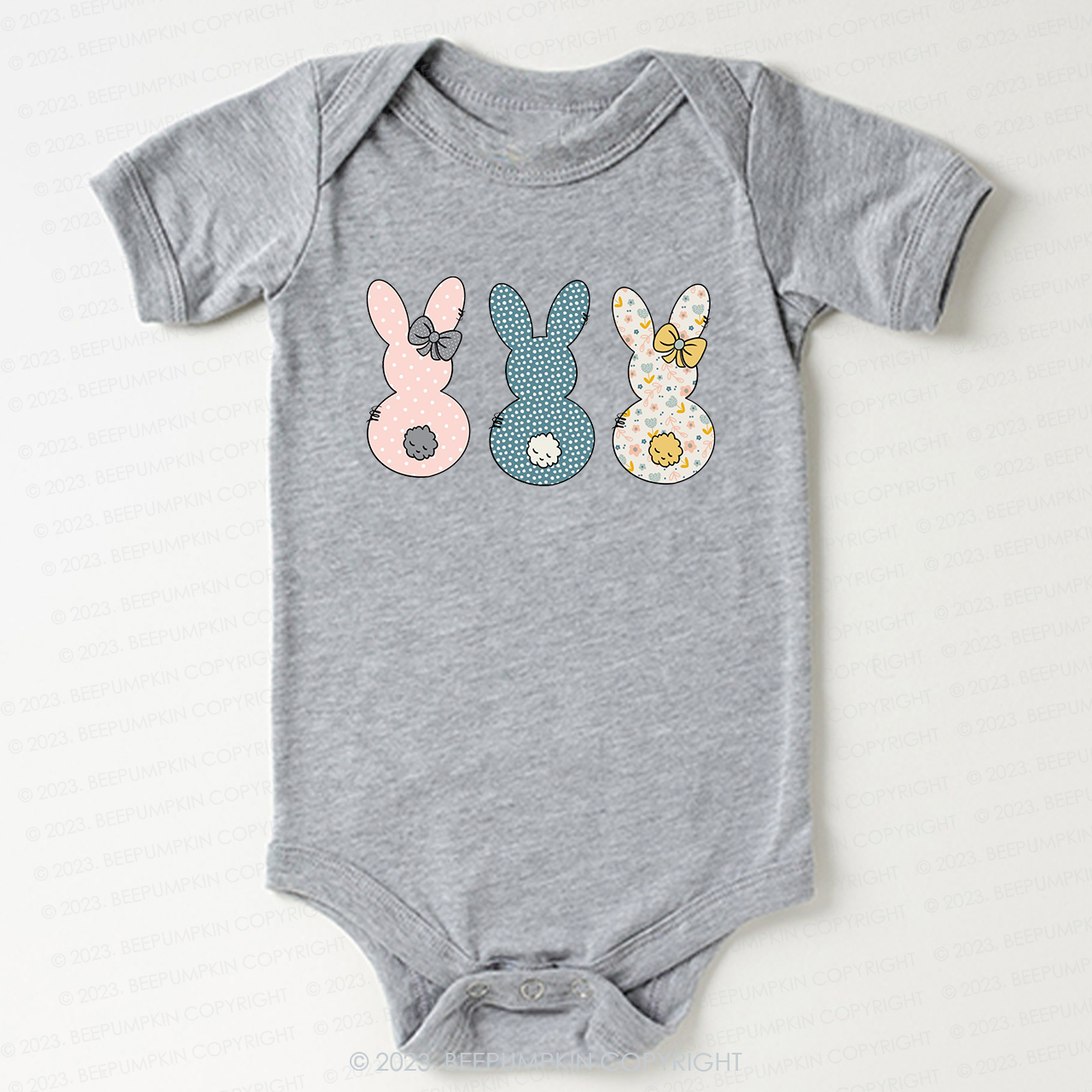 Spring Bunny Clipart Easter Bodysuit For Baby