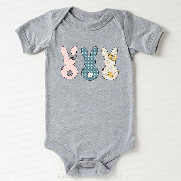 Spring Bunny Clipart Easter Bodysuit For Baby
