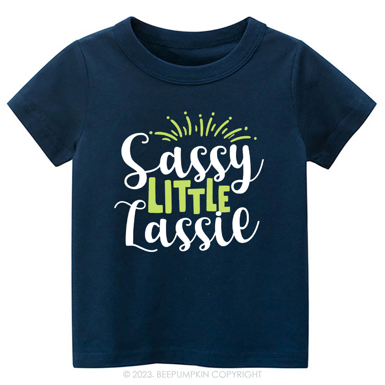 Sassy Little Lassie St.Patricks Day -Toddler Tees