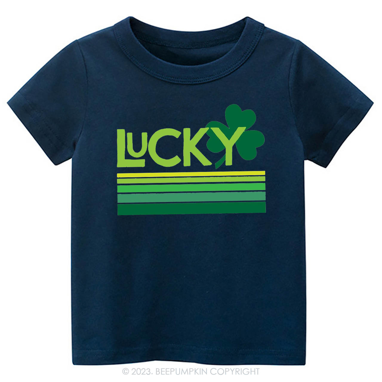 Pretty Lucky Clover St.Patricks Day -Toddler Tees