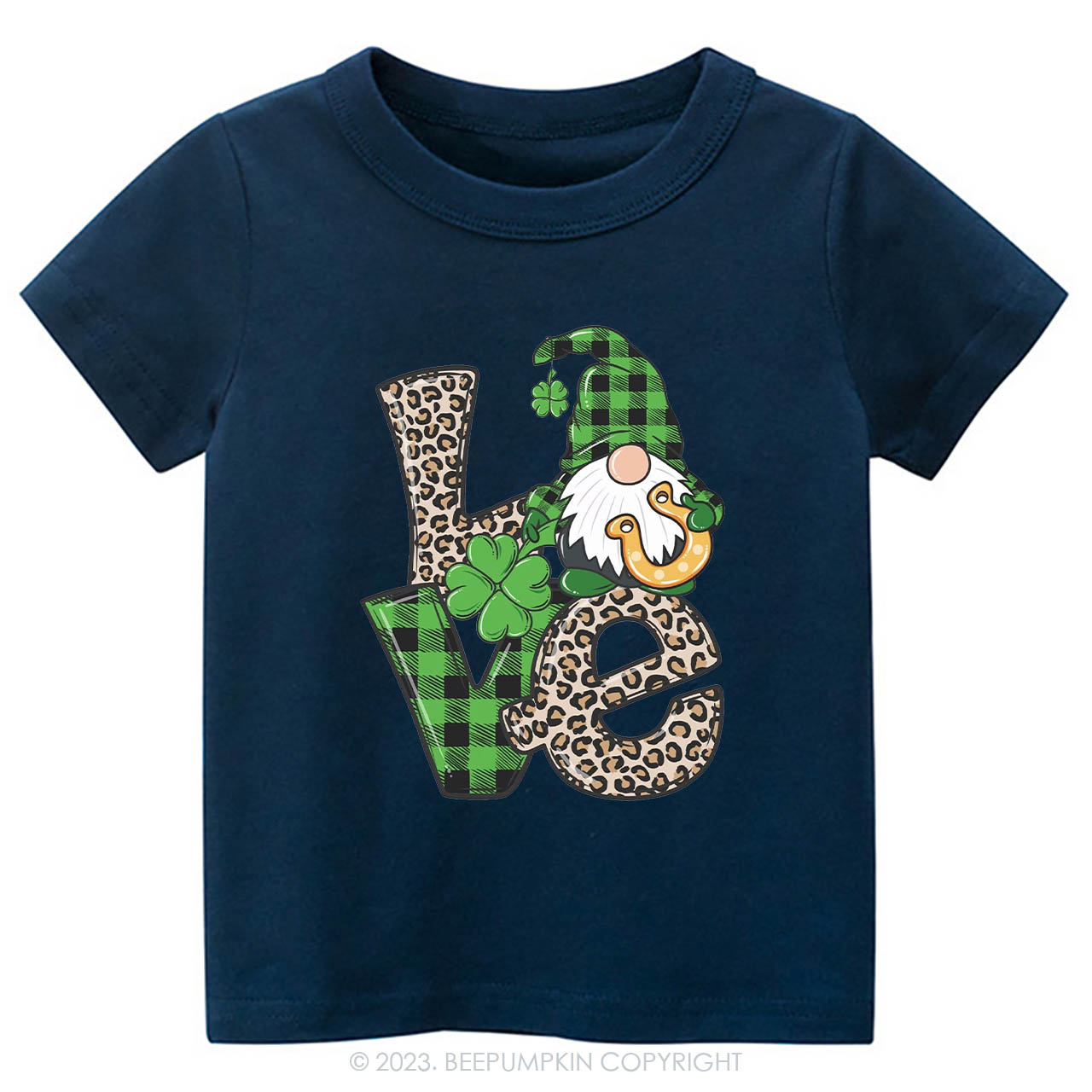 Love Gnomes St.Patricks Day -Toddler Tees