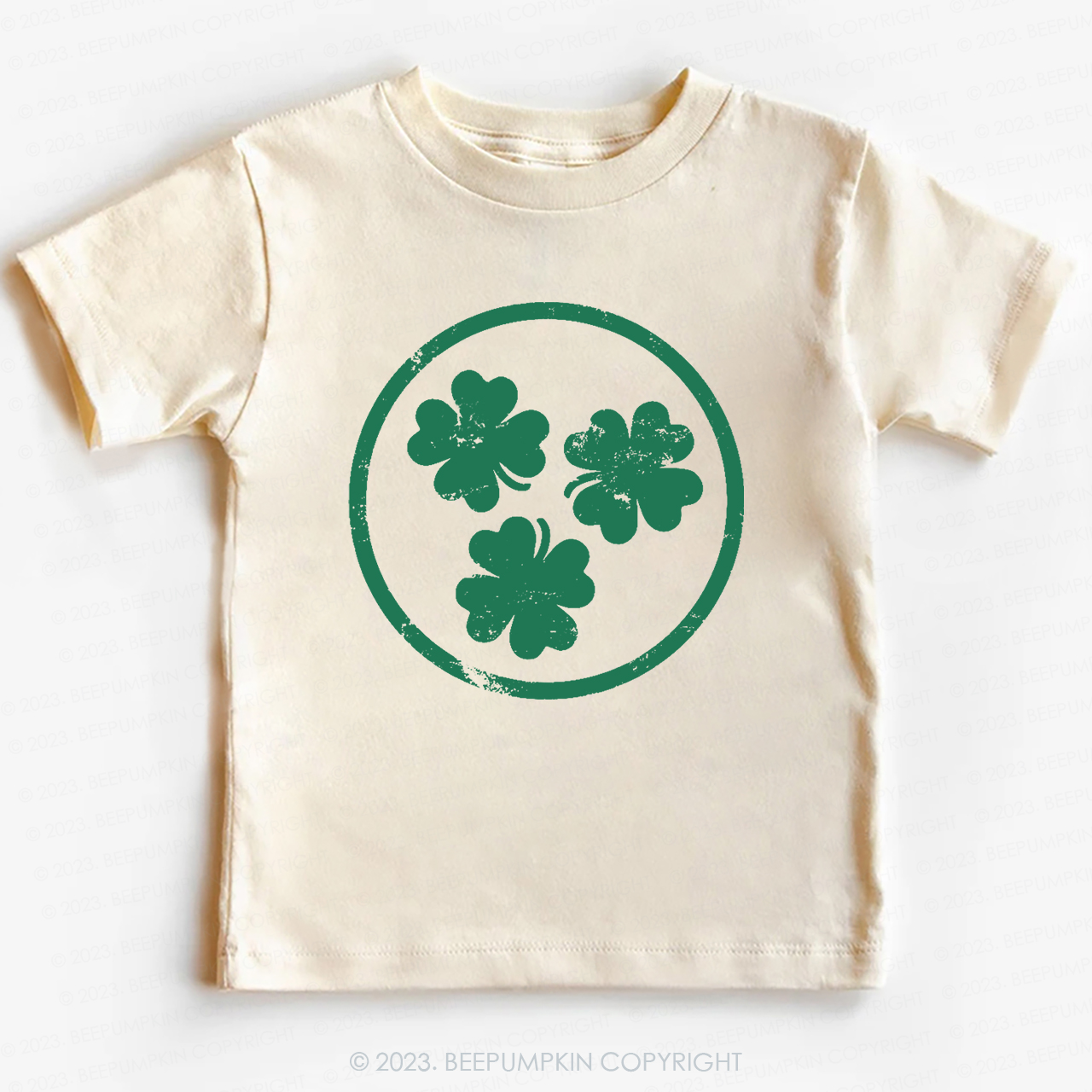 Ring  Shamrock Clover St.Patricks Day -Toddler Tees