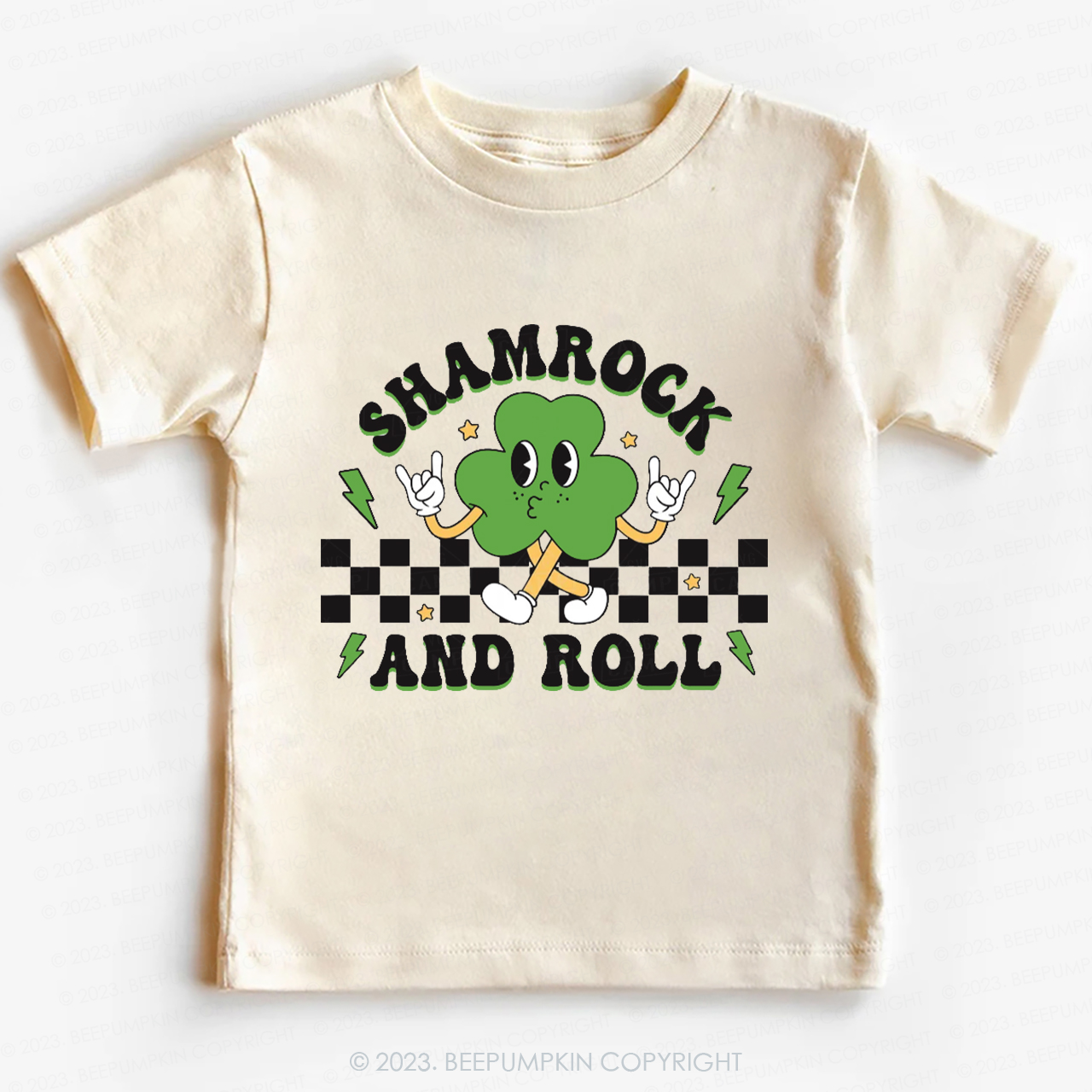 Shamrock And Roll St.Patricks Day -Toddler Tees