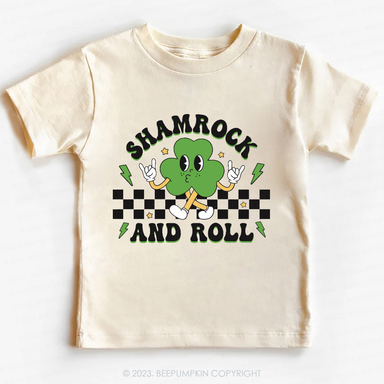 St. Pattys Day Rolled Sleeve Tee St. Pattys Day Rolled Sleeve Tee