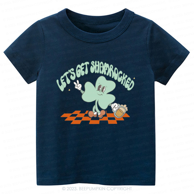 Let's Get Shamrock St.Patricks Day -Toddler Tees