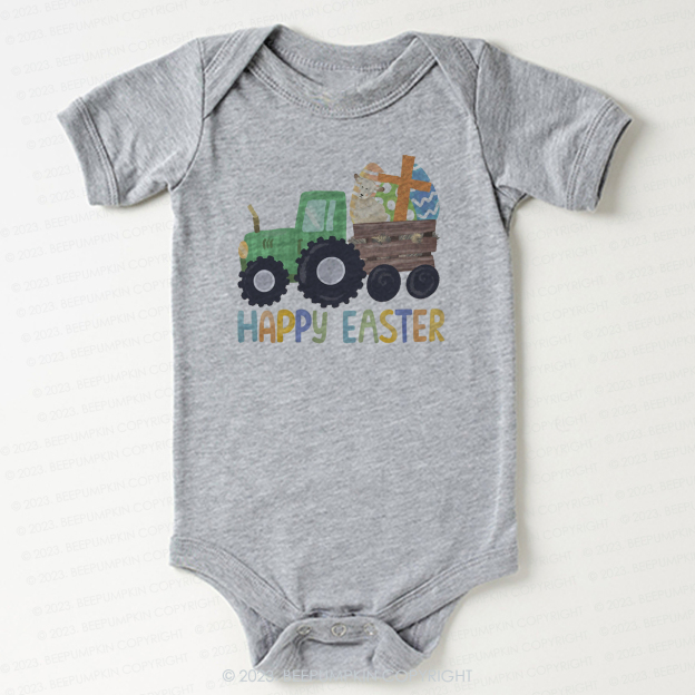 Tractor Easter Egg Hunt Bodysuit For Baby