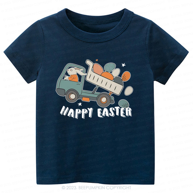 Easter Dumper Truck Construction-Toddler Tees