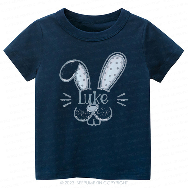 Custom Name Polka Dots Easter Boy -Toddler Tees