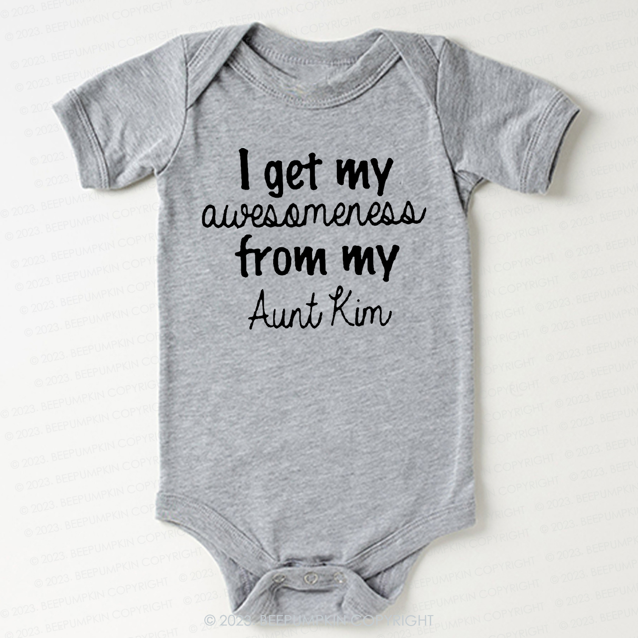 I Get My Awesomeness From My Aunt Bodysuit For Baby