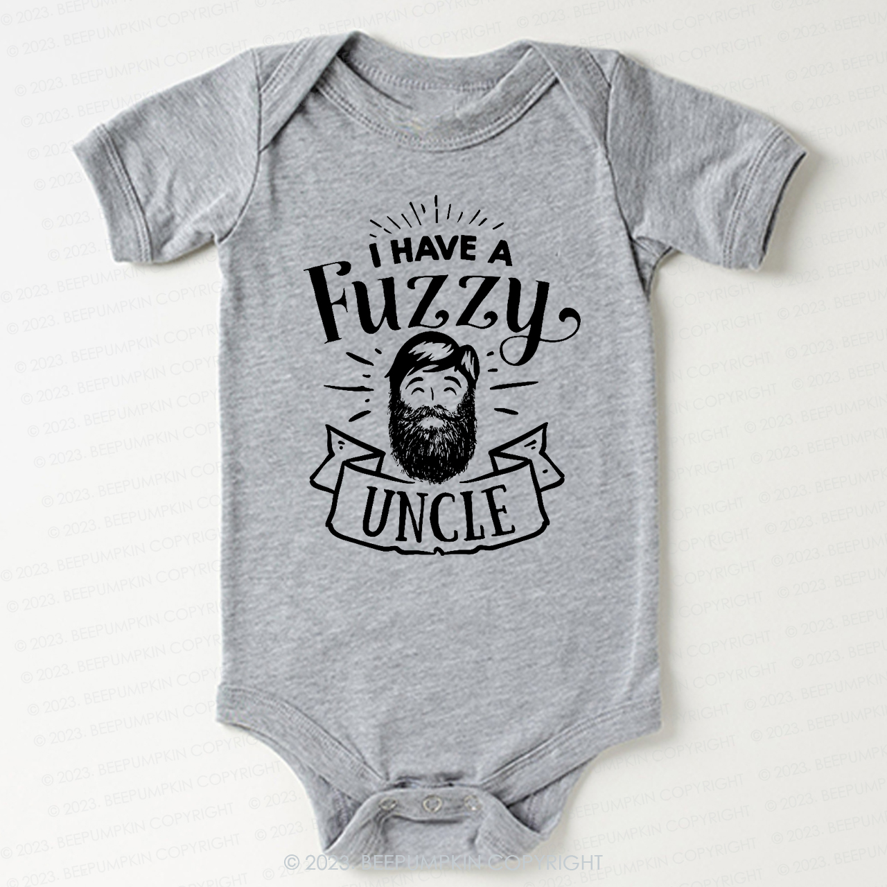 I Have a Fuzzy Uncle Bodysuit For Baby