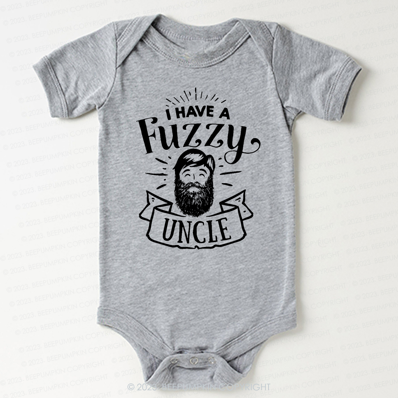 I Have a Fuzzy Uncle Bodysuit For Baby