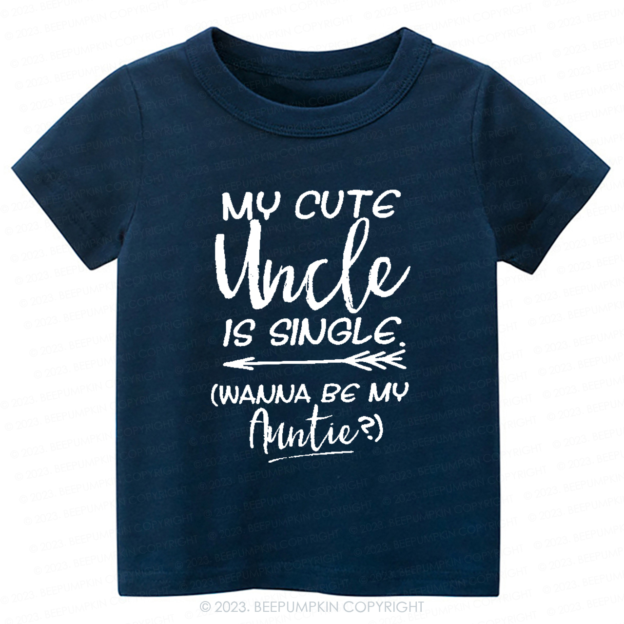My Cute Uncle Is Single -Toddler Tees