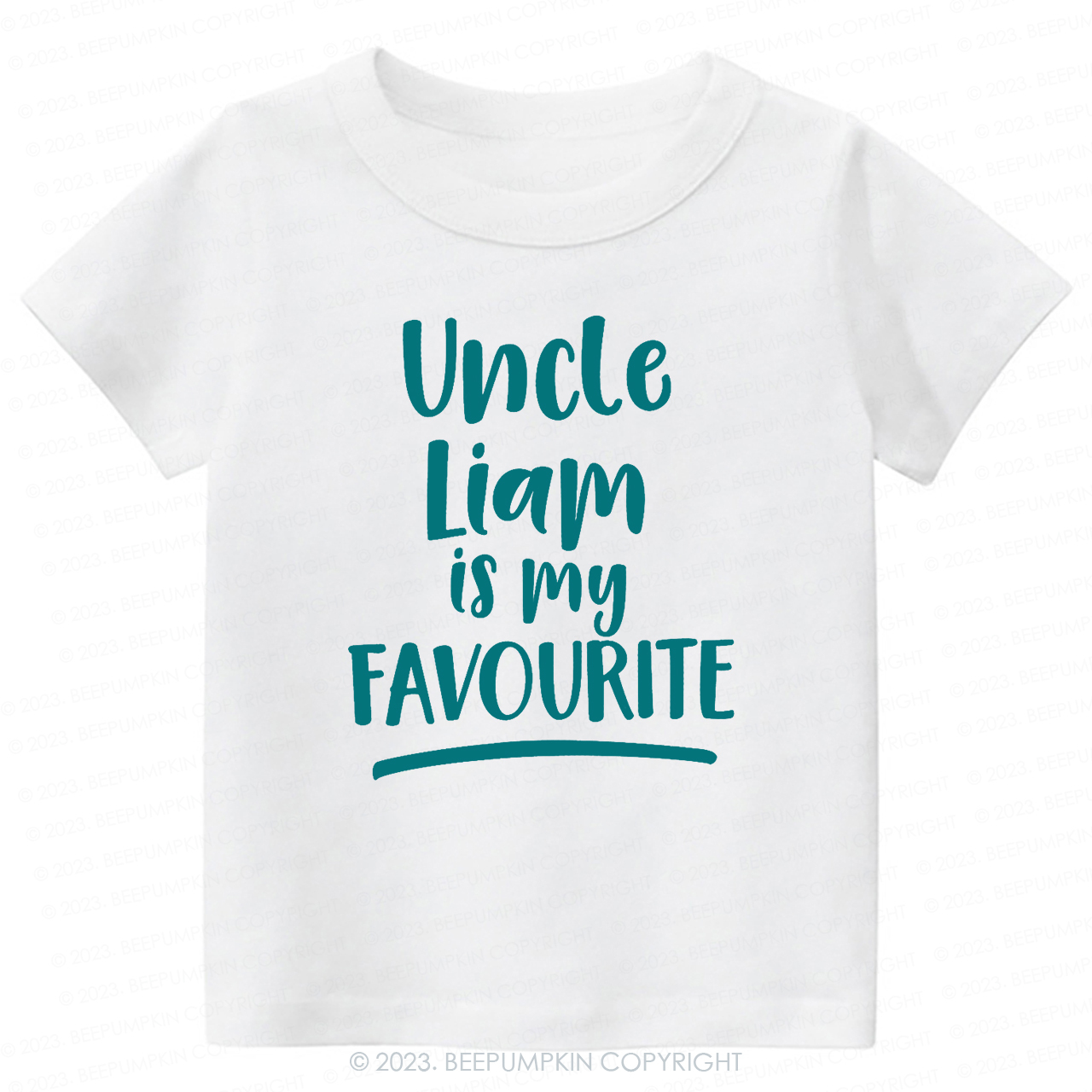 My Uncle Is My Favourite Personalised -Toddler Tees